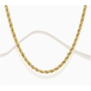 NWT David Markstein Premier 18" Duetto Handcrafted Rope Necklace / Made in Italy